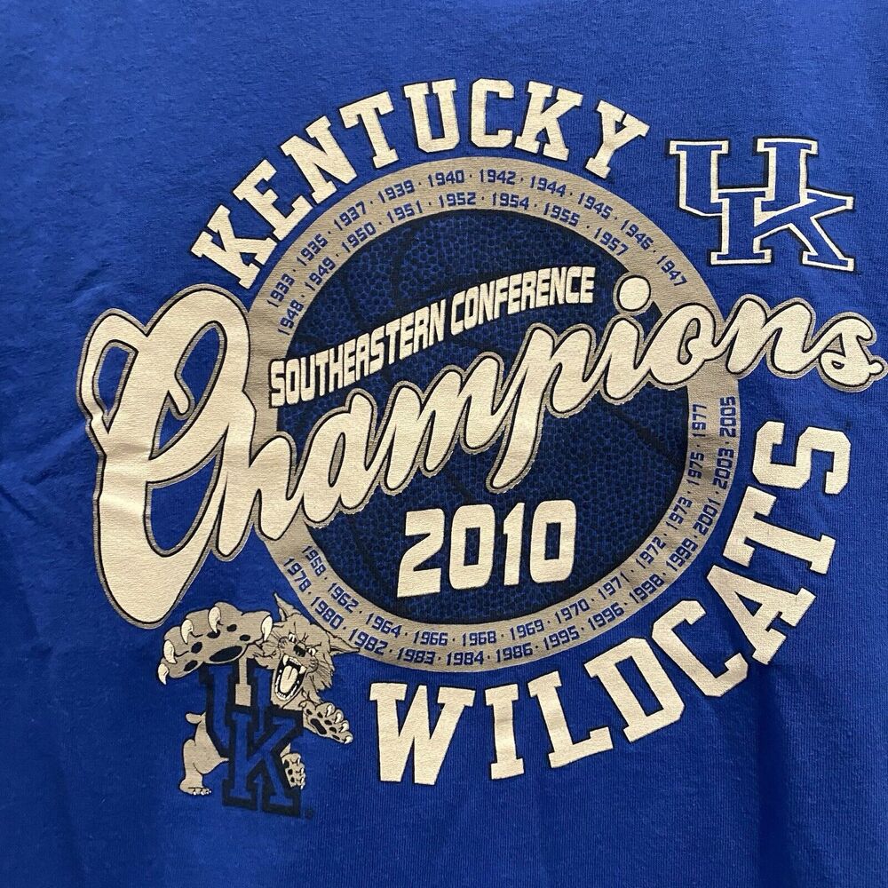 Delta Blue Kentucky Wildcats Champions Tee